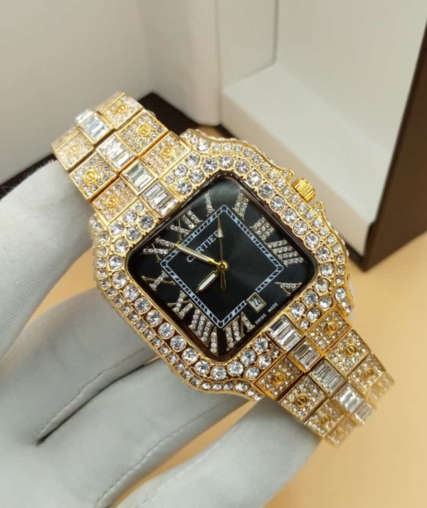 Cartier Iced Unisex Wristwatch