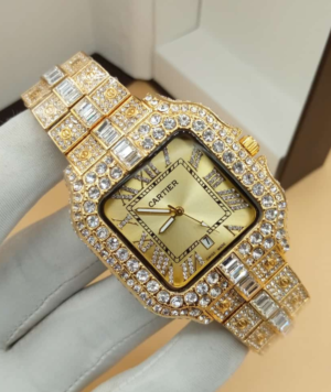 Cartier Iced Unisex Wristwatch