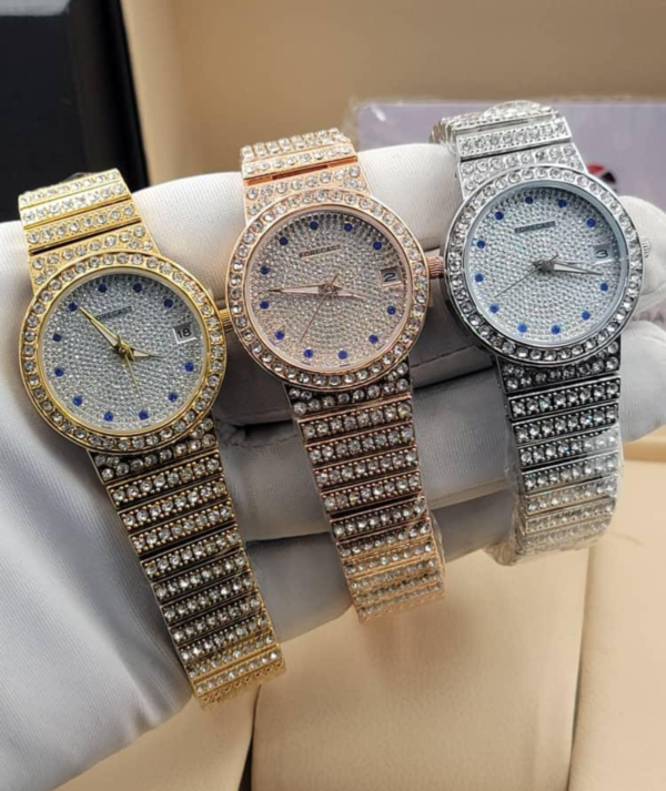 Ladies Crystal Iced Wristwatch