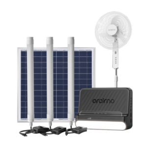 oraimo PowerSolar 76 15W Solar Home Power System with A Fan