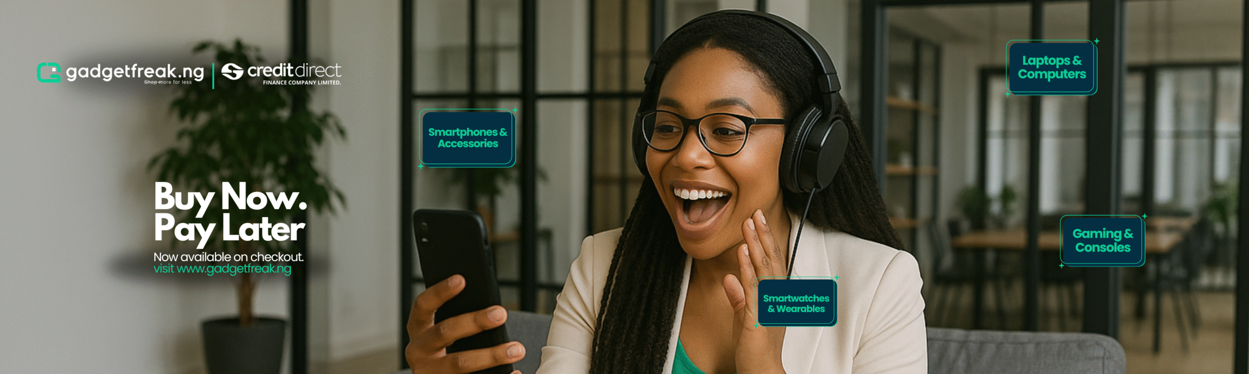 Gadgetfreak.ng x Credit Direct