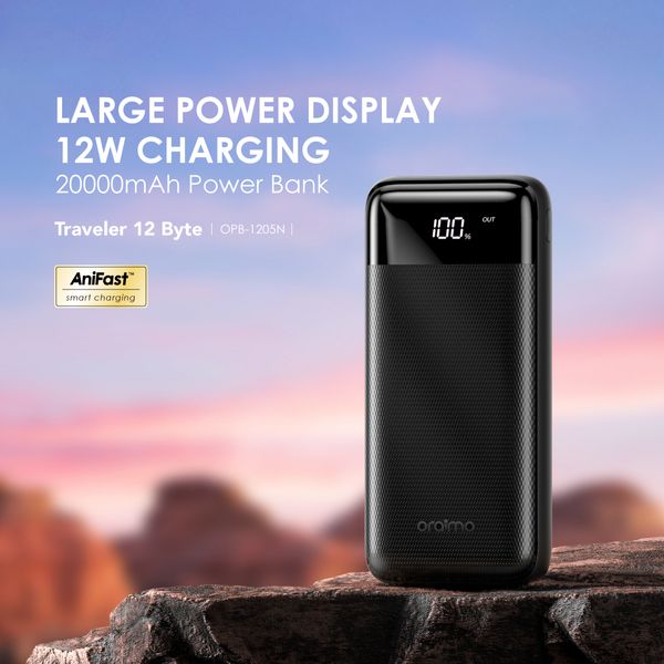 OPB-1205N-1 Oraimo Traveler 12 Byte 20000mAh 12W portable power bank