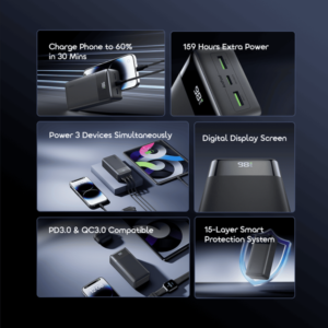 Oraimo PowerNova Q31 30000mAh 22.5W fast charging power bank